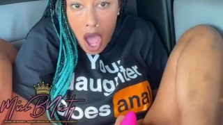 Squirting during another carwash