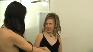 Hairy lesbian licks and fucks her hippie girlfriend