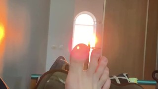 My feet are