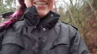 Satisfying Piss Release On A Public Bench