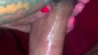 dominant BWC tranny mouthfucks her sub more