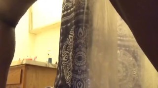 shampoo bottle meets my wett juicy ass