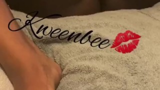 BBW shows pussy, toes & titties 