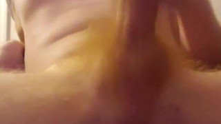 Ginger Masturbates His Big White Cock till He Cums