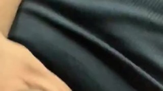 Tatted Mexican daddy jacking off in the garage