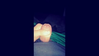 Stand on sofà i spisell my penis