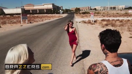 Brazzers - Blonde slut Alina Lopez fucks inked cop to get off