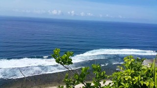 MORNING PEE from a Fortress Wall # Pissing among monkeys