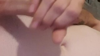 I'm so hard for you I just have to stroke my cock