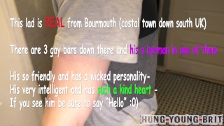 Gypsy traveller TOP rubs my LOAD in FIT Scally barman beauty - AMAZING cum