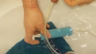 Pumping water in my penis / foreskin