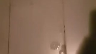 Wet Aftermath after secretly Jerking in Shower