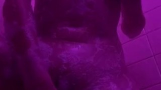 Soapy shower fun!!! 