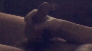 Slow motion masturbation