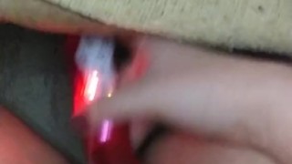 Masturbating with my vibrator under the covers