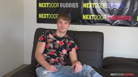 NextDoorCasting 19 Year Old Ryan's Jerk Off Audition