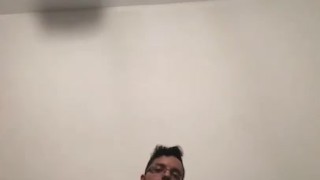 Masturbating 