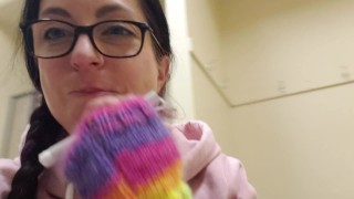 Public Locker Room Tampon Insertion