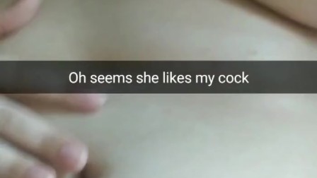 I fuck you wife in all holes no-condom and creampie her ass,cuck [Snapchat]