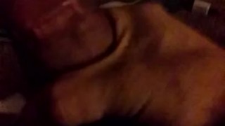 stroking it