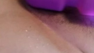 Squirting on my stuffed panties for daddy 