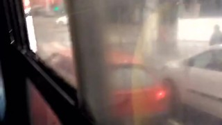 Punheta no busão