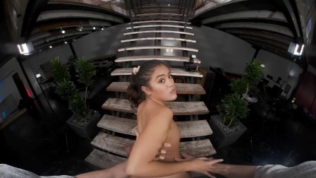 VR BANGERS Skinny asian Gets Her Pussy Tested For Porn Career VR Porn
