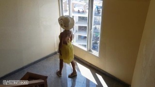 Walking naked around the hotel