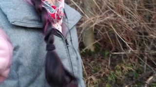 Sneaky Piss By The Busy Road