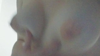 My boobs teased in a weird funny angle