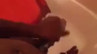 Phone bone in the shower 