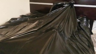 All Rubber latex Gimp slave