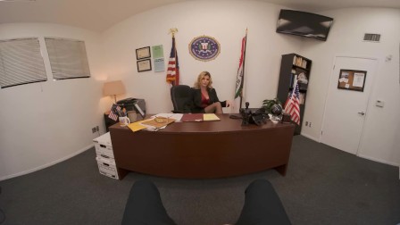 VR BANGERS Determined Hot FBI Agent  You With Her Wet Pussy VR Porn