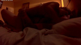 She told her husband she was staying at her sister's house