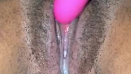 teen plays with vibrator for first time