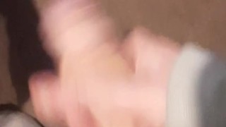 Male playing with nice long dick 