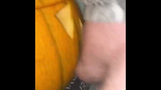 FAT BEAR BREEDING 2 PUMPKINS WITH MY UNCUT COCK COMPILATION