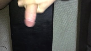 Stroking cock and cumming..lots! 
