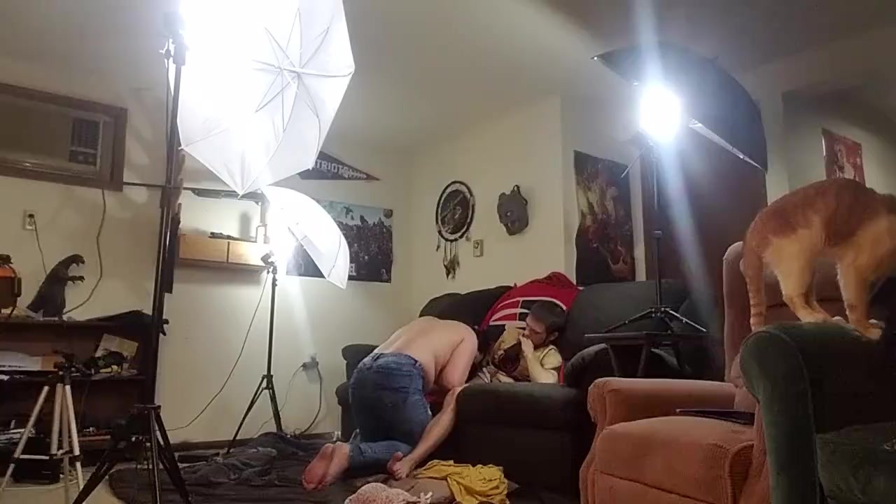 BTS - Tinder babe gets anal!