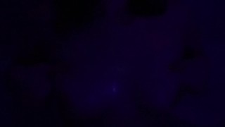 Very Dark Oiled Up Tit Play / Boob Worship