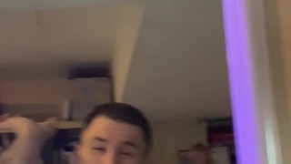 horny and goofy playing with myself