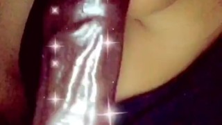 Deep throating Big Chocolate 