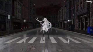 [EXVH4] [Boom Boom]光辉舞蹈靴交与尿道插入bootjob