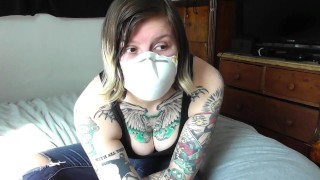 BIG STEP-SISTER SUCKS AND FUCKS YOU DURING CORONAVIRUS QUARANTINE