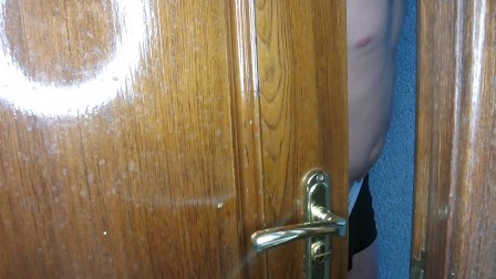 Peeping on a friend's wife in the bathroom and then fucking her there!