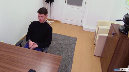 DIRTY  SCOUT 228 - amateur Skinny Twink Gets Barebacked In The Back Of The Office