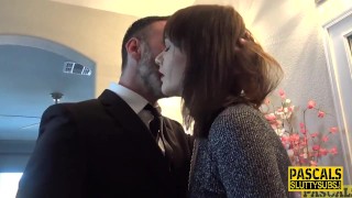 Fingered dominated babe gets pussy pounded