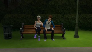 DDSims - Girlfriend shared at park with stranger - Sims 4