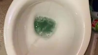 Having a piss long and loud