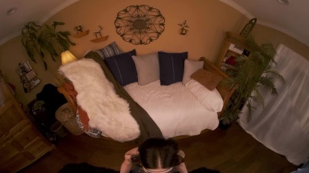VR BANGERS Attractive Gypsy teen Needs To Know Your Huge Aura VR Porn
